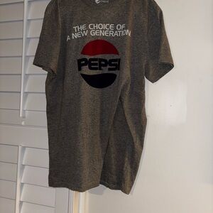 Pepsi Charcoal Short Sleeve Tee